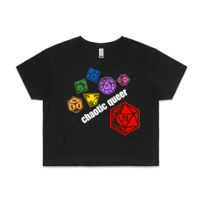 Chaotic Queer - Crop Top Thumbnail
