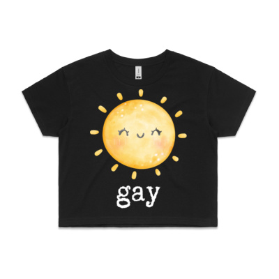 Gay (Sun) - Crop Tee Thumbnail