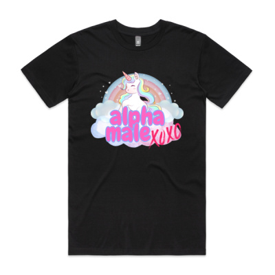 Alpha Male xoxo - Crop Tee Thumbnail